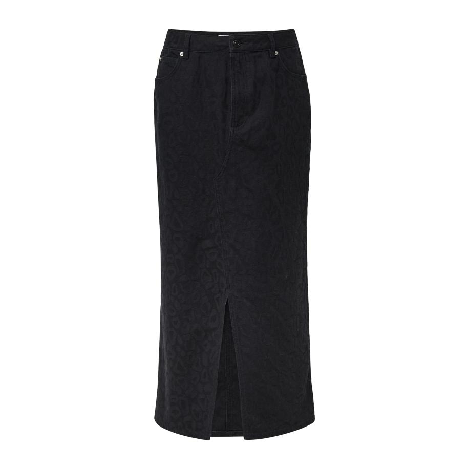 comma casual identity comma casual identity Rok black denim -