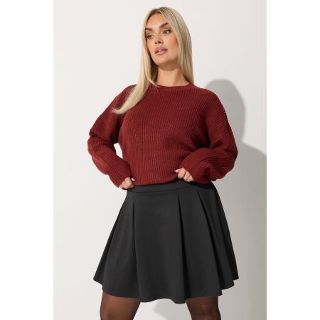 Limited Collection Curve Zwarte Geplooide Minirok Size 48