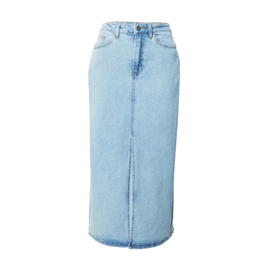 Peppercorn Peppercorn Rok Fione blauw denim -