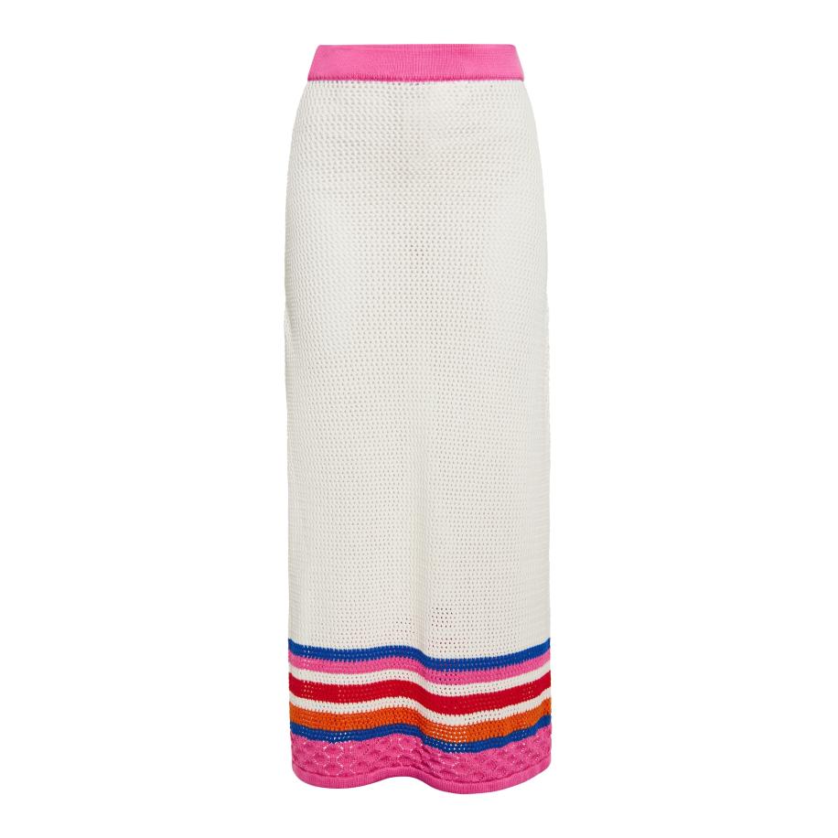IZIA IZIA Rok donkerblauw / lichtroze / donkerrood / wit -