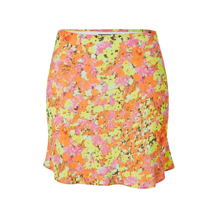 Nasty Gal Nasty Gal Rok geel / oranje / pink -