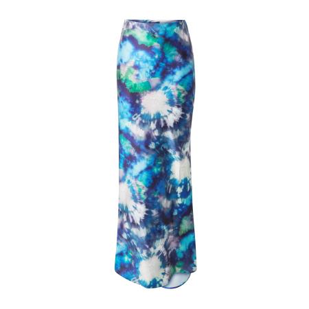 Nasty Gal Nasty Gal Rok indigo / azuur / jade groen / wit