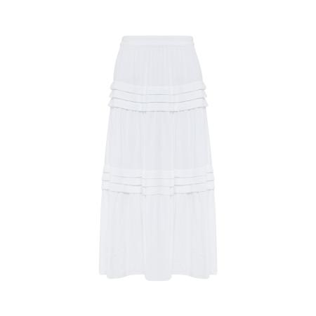 Tussah Rok Laidey wit
