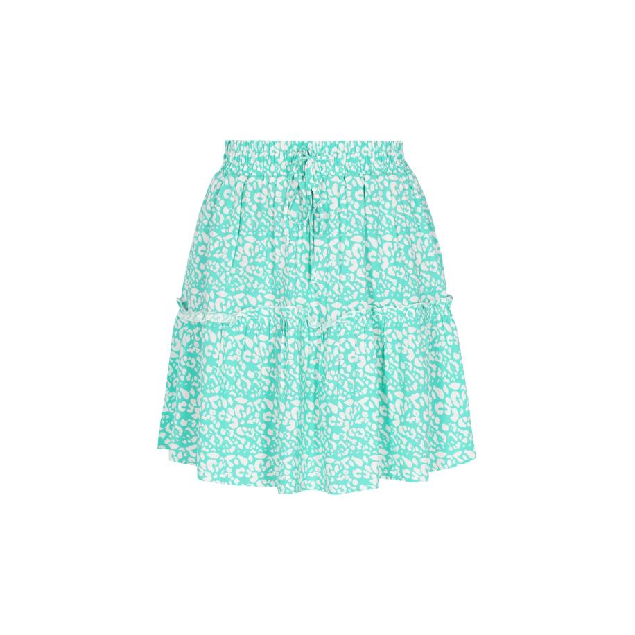 MYMO MYMO Rok turquoise / wit -
