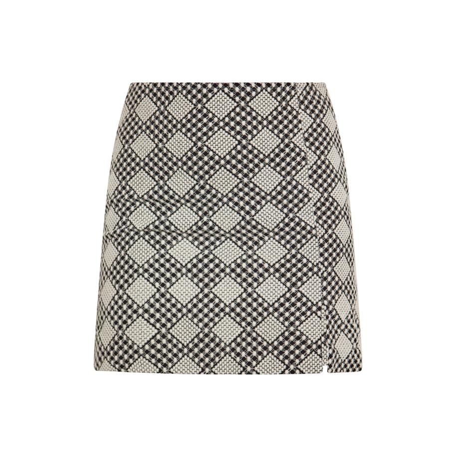 IZIA IZIA Rok taupe / zwart -