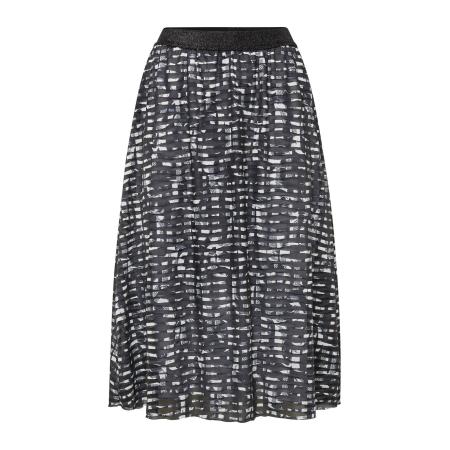 Goldner Goldner Rok grijs / zwart / wit