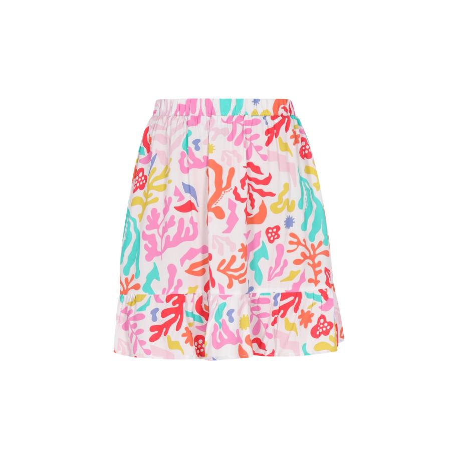 MYMO MYMO Rok aqua / oranje / rood / wit -