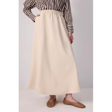 Touche Prive Touche Prive Rok beige
