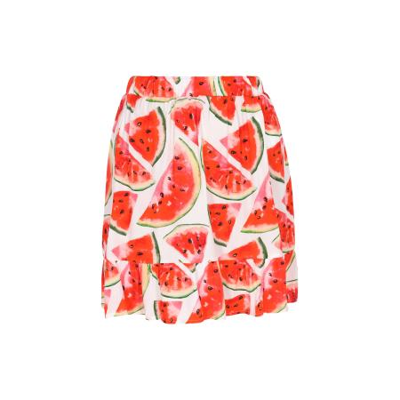 MYMO MYMO Rok groen / rood / watermeloen rood / wit