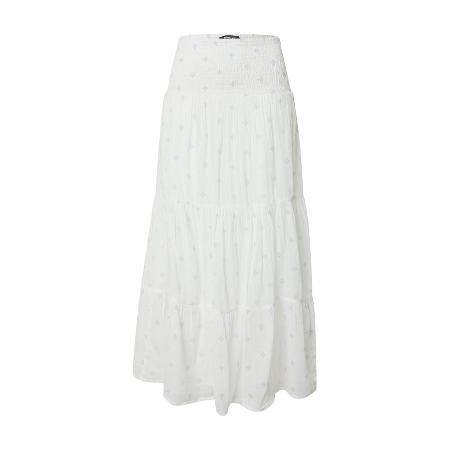 Gina Tricot Rok blauw / wit Blauw