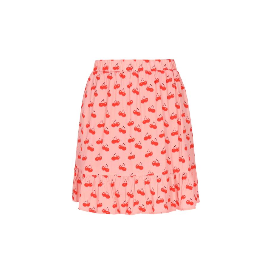 MYMO MYMO Rok Young Fashion zalm roze / rood / kersrood -