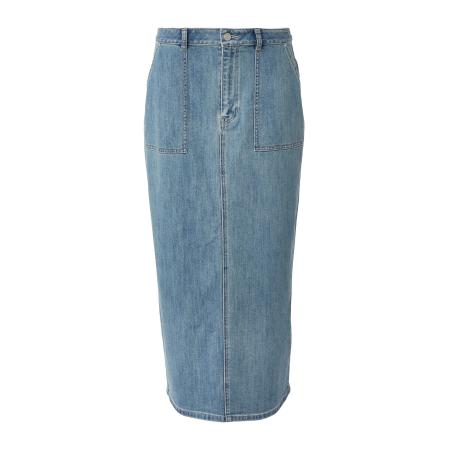 comma casual identity comma casual identity Rok blauw denim