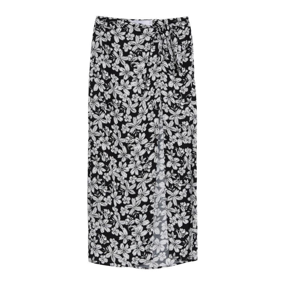 Bershka Bershka Rok zwart / offwhite -