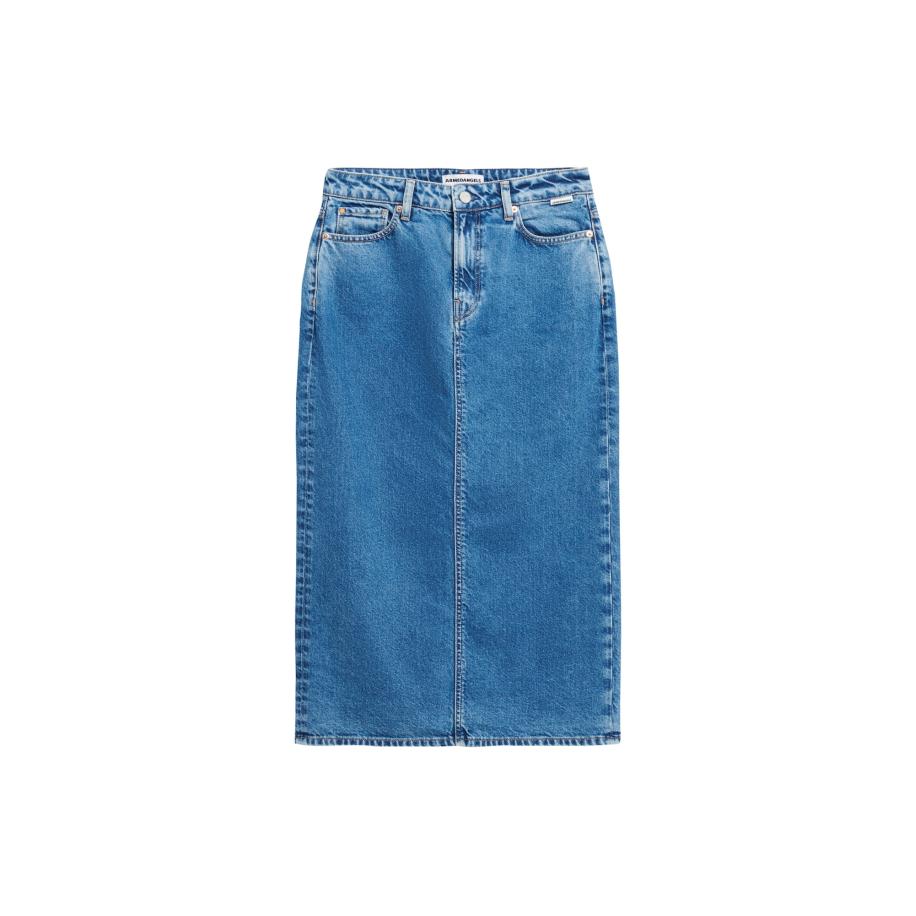 Armedangels ARMEDANGELS Rok KAALYKE blauw denim -