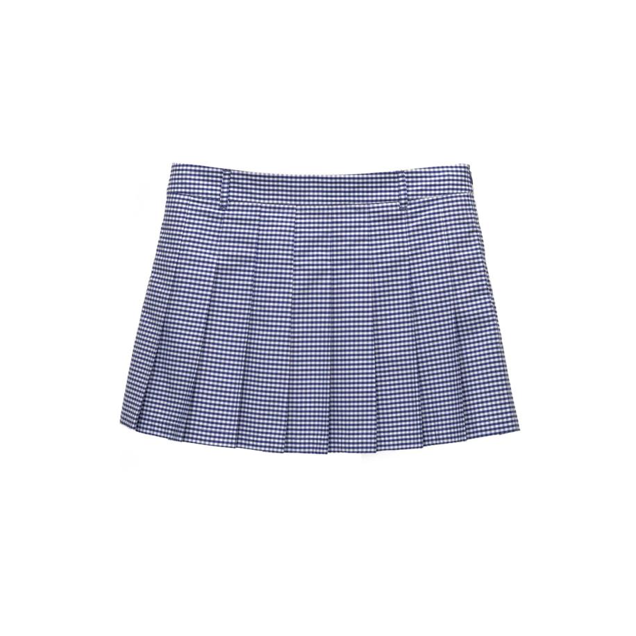 Pull&Bear Pull&Bear Rok navy / wit -