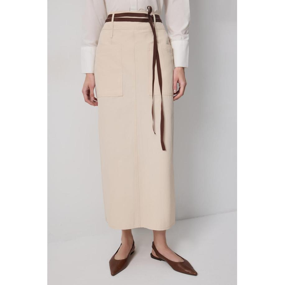 Touche Prive Touche Prive Rok crème -