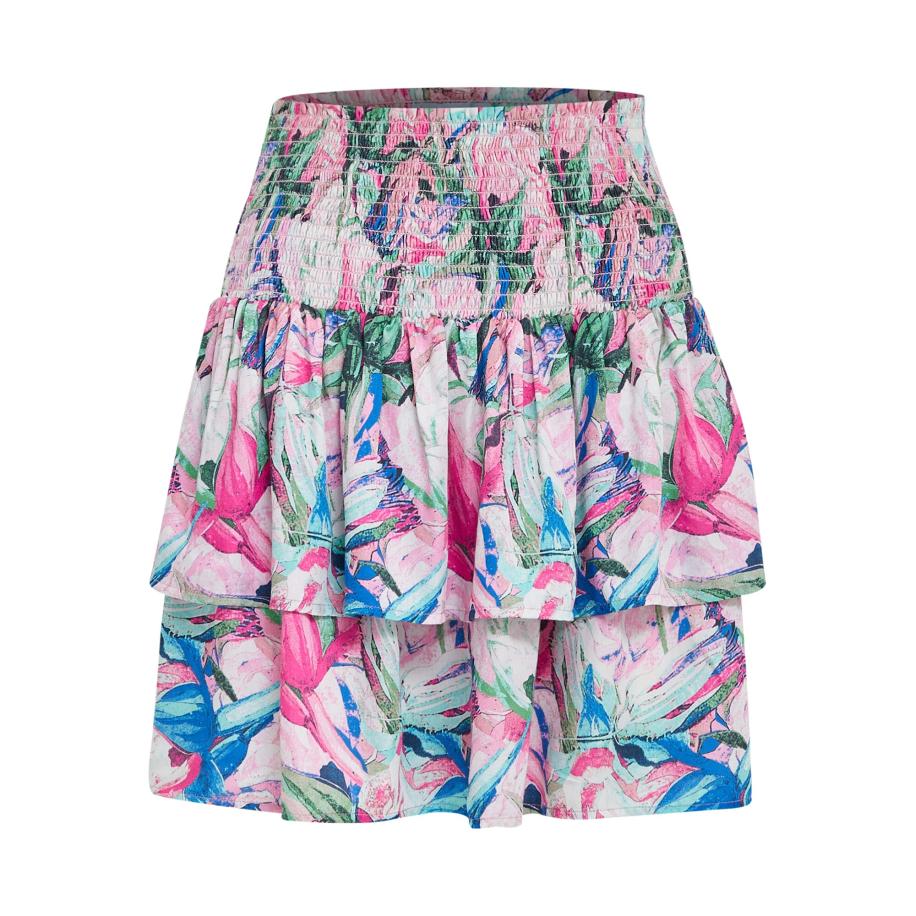 Minus minus Rok Mercy navy / groen / rosa / wit -