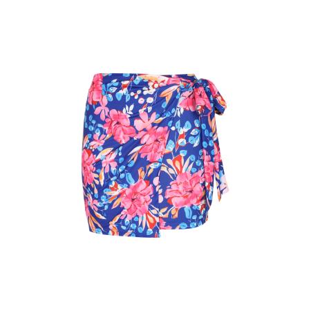 NALLY NALLY Rok Fashion Look blauw / azuur / lichtroze / rood