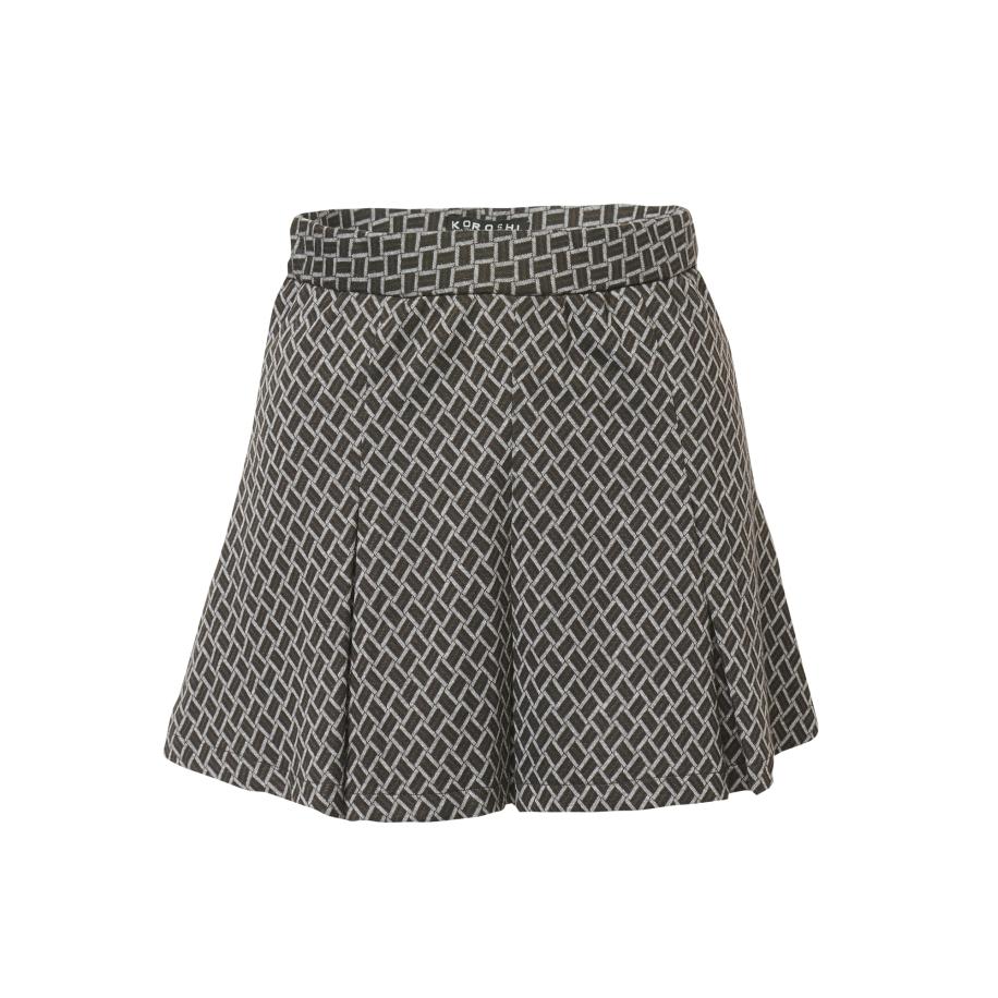 KOROSHI KOROSHI Rok grijs / zwart -