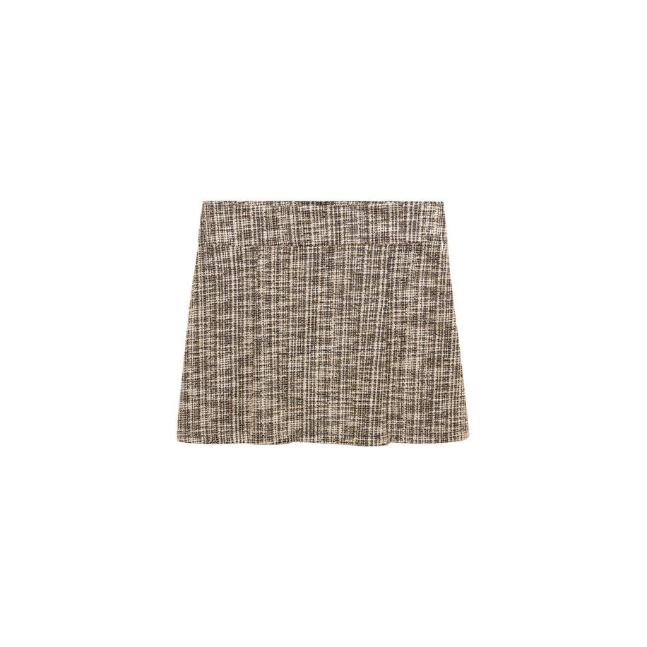 Mango MANGO Rok TANIA beige / zwart / offwhite -