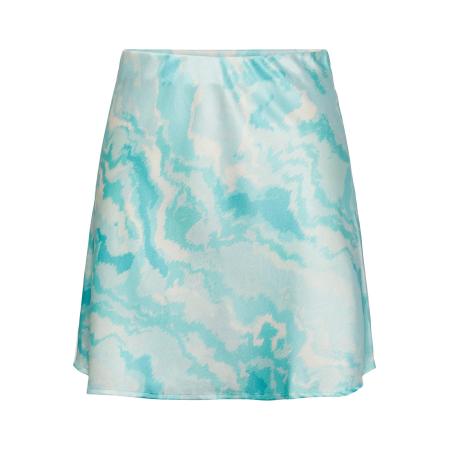 Pieces PIECES Rok KERRA turquoise / pastelblauw / offwhite