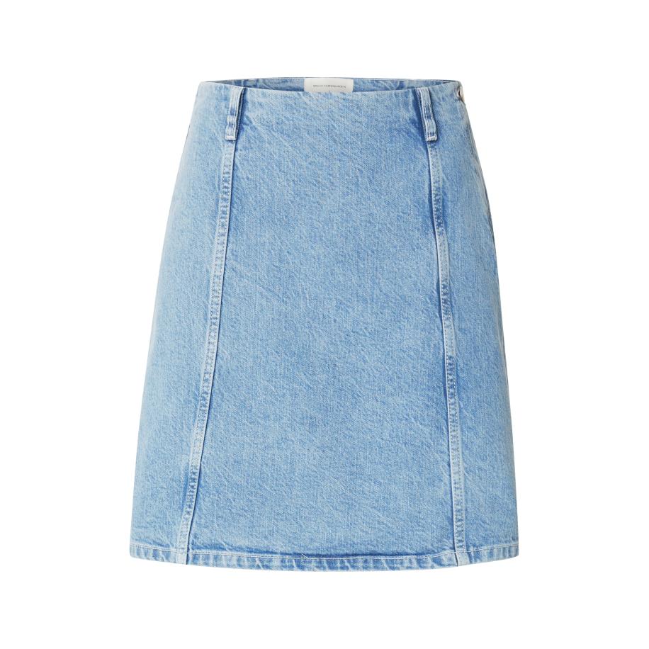 MSCH Copenhagen MSCH COPENHAGEN Rok Elida Ada blauw denim -