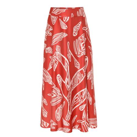 TATUUM TATUUM Rok Sati beige / lichtrood