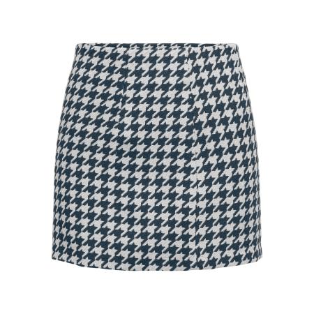 Only ONLY Rok ONLKimmie cyaan blauw / wit