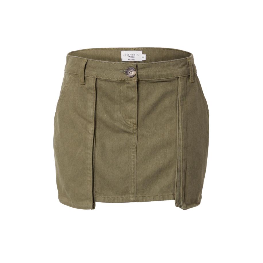 NA-KD Rok olijfgroen Groen
