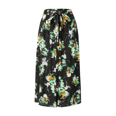 YAS YAS Rok YASSAVANNA lichtgroen / kreeft / zwart / wit