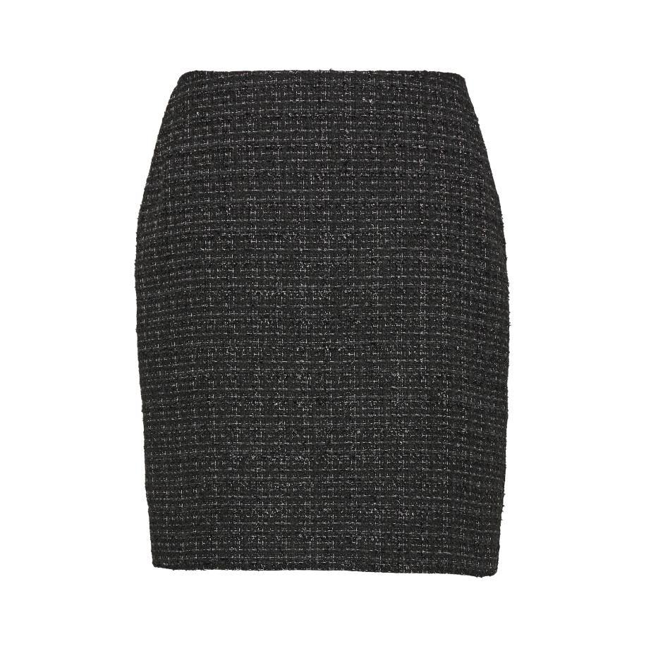 Comma COMMA Rok zwart / wit -