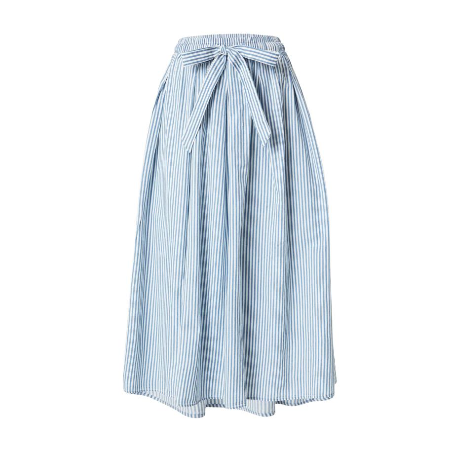 Herrlicher Herrlicher Rok Cendrine lichtblauw / wit -