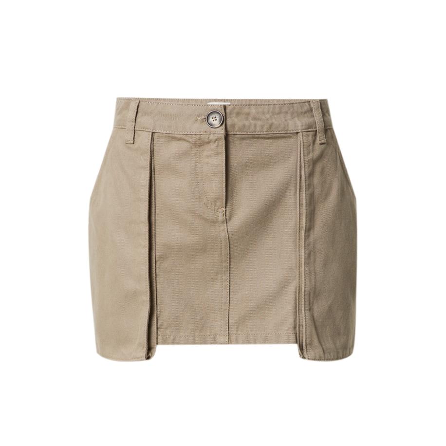 NA-KD Rok donkerbeige Bruin