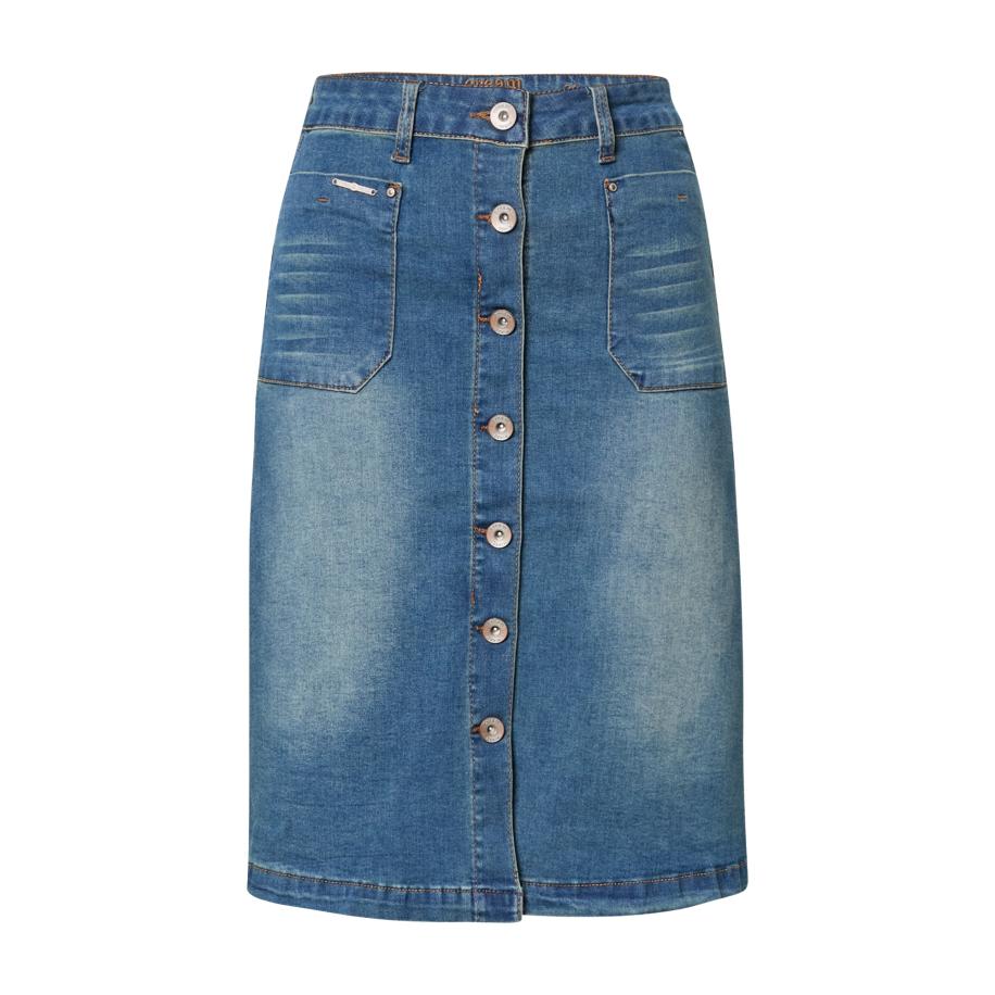 Cream Cream Rok CR Lone blauw denim / lichtbruin -