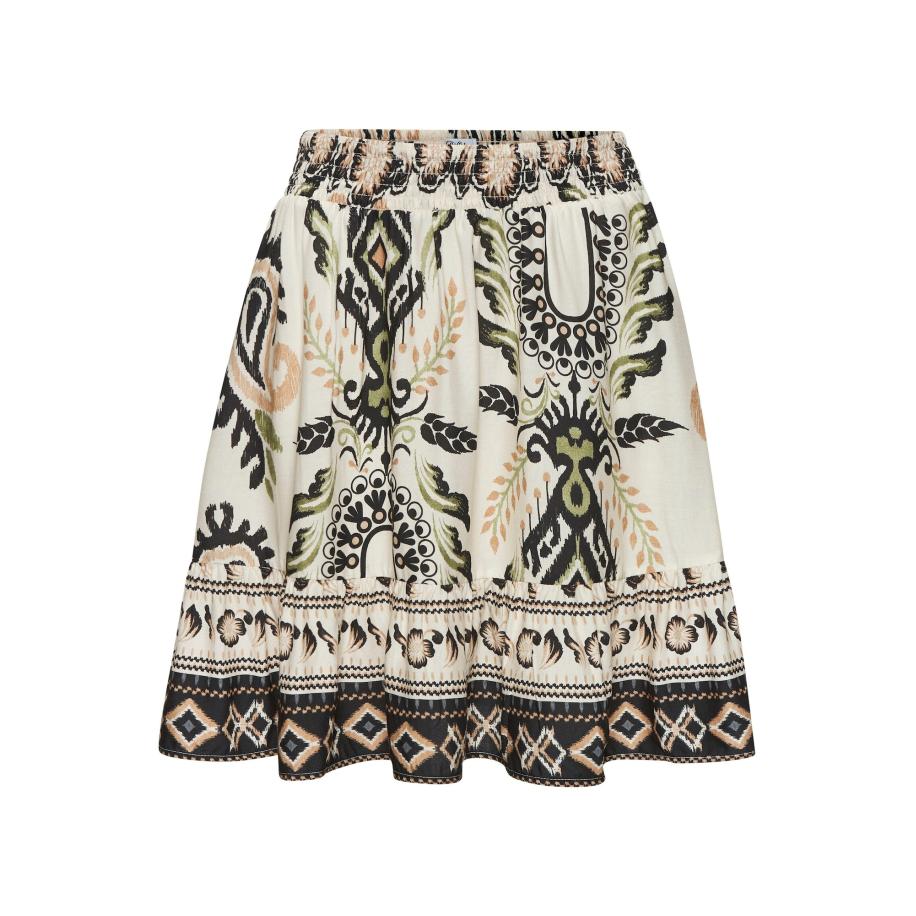 Buffalo BUFFALO Rok sand / pastelgroen / poederroze / zwart -