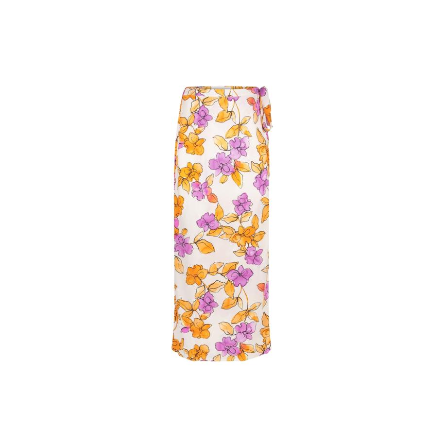 Fabienne Chapot Fabienne Chapot Rok lavendel / lichtoranje / zwart / offwhite -