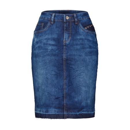 Cream Cream Rok blauw denim