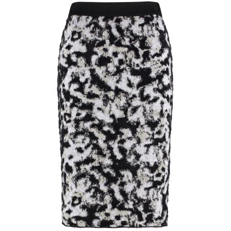 Taifun TAIFUN Rok zwart / wit / offwhite