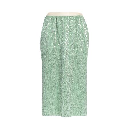 Influencer Influencer Rok Sequin aqua