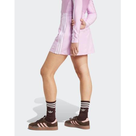 adidas Originals Adicolor 3-Stripes Mini rok in lichtroze