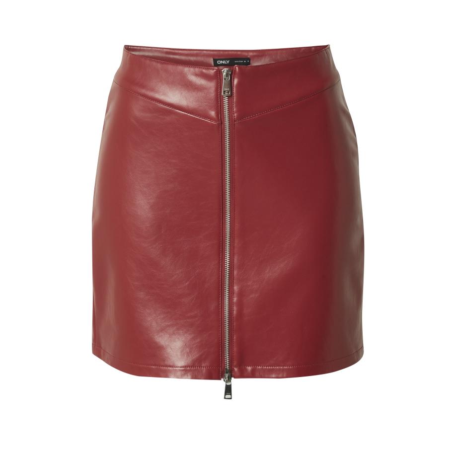 Only ONLY Rok ONLKAMILLA wijnrood -