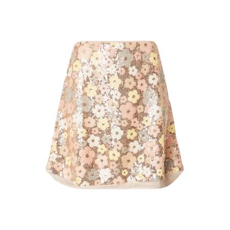 YAS YAS Rok YASLALEA beige / geel / goud