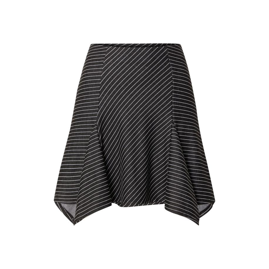 Pieces PIECES Rok PCMELANIE zwart / wit -