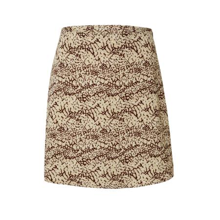 Another Label Another Label Rok Varme beige / crème / chocoladebruin