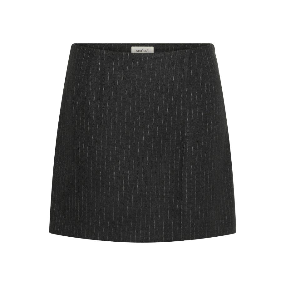 Soaked in Luxury SOAKED IN LUXURY Rok SLMalodi antraciet / offwhite -