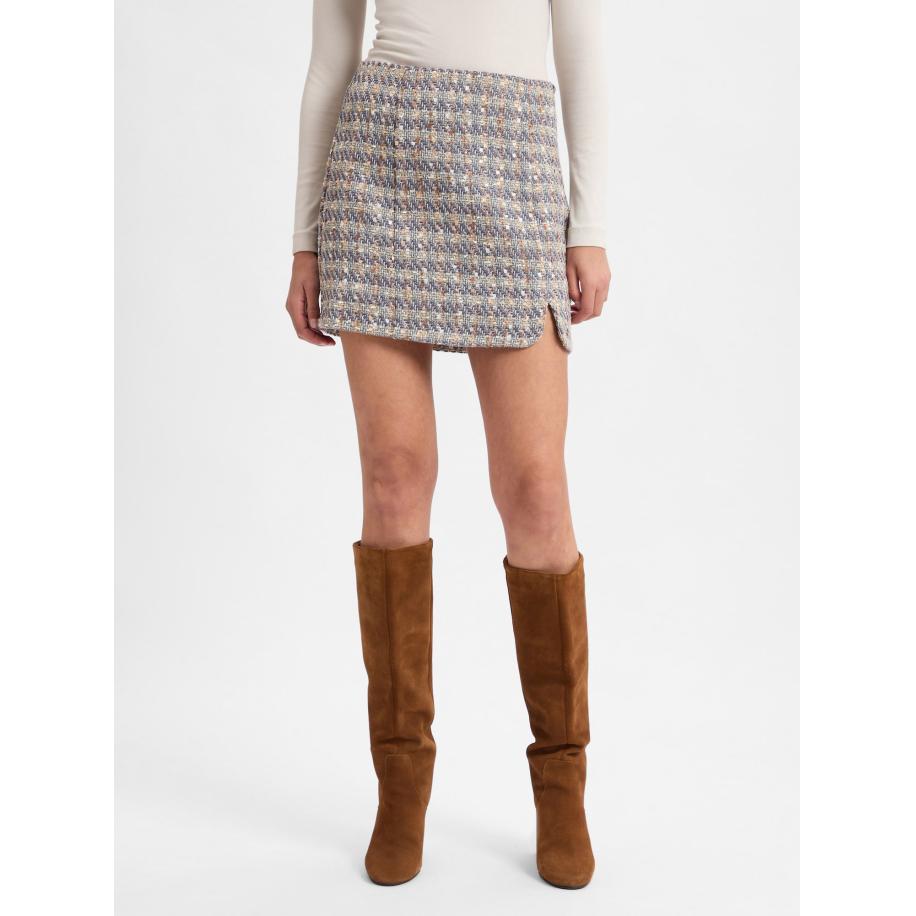 YAS Rok Siraz grijs Grijs