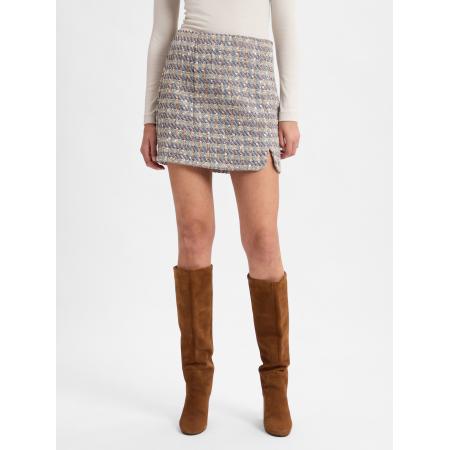 YAS YAS Rok Siraz grijs