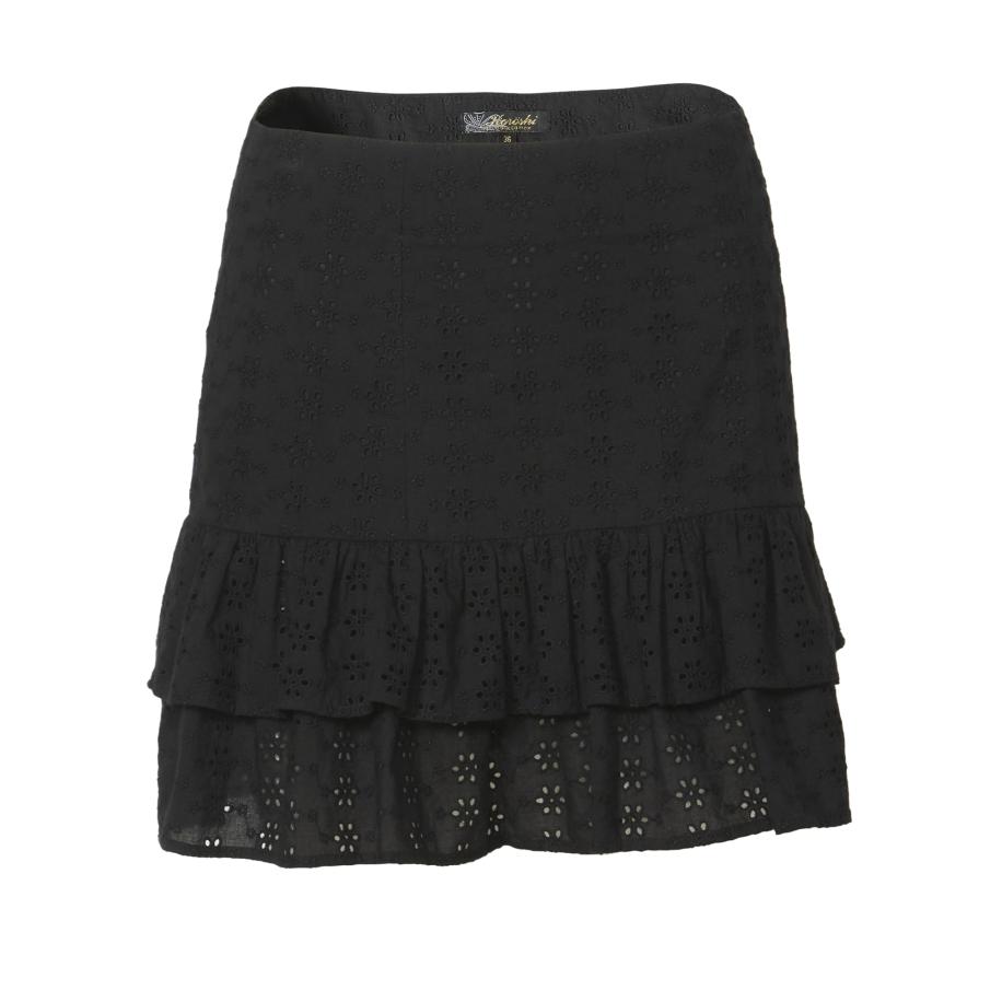 KOROSHI Rok zwart Zwart