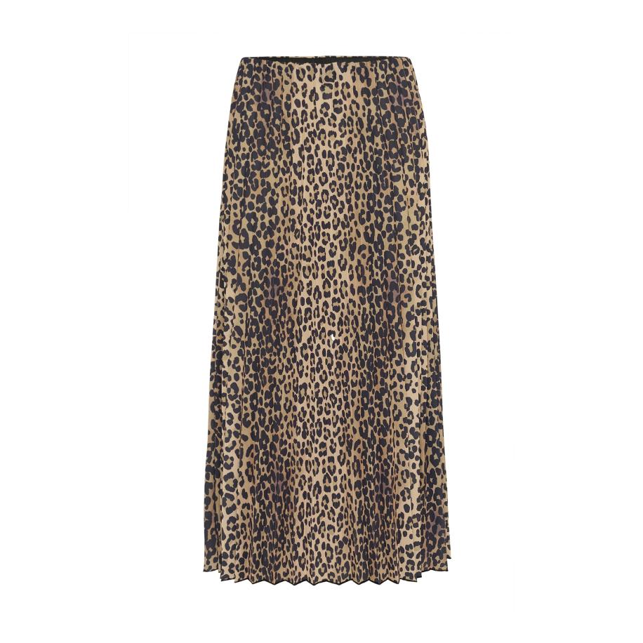 Culture CULTURE Rok CU Elda beige / bruin / zwart -