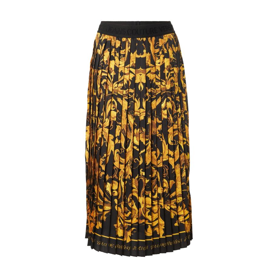 Versace Versace Jeans Couture Rok bruin / geel / zwart -